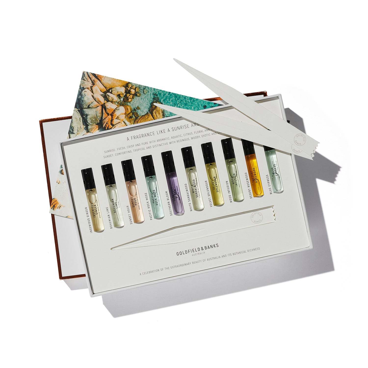 Discovery Sample Collection with 10 assorted 2ml fragrance vials in a presentation box