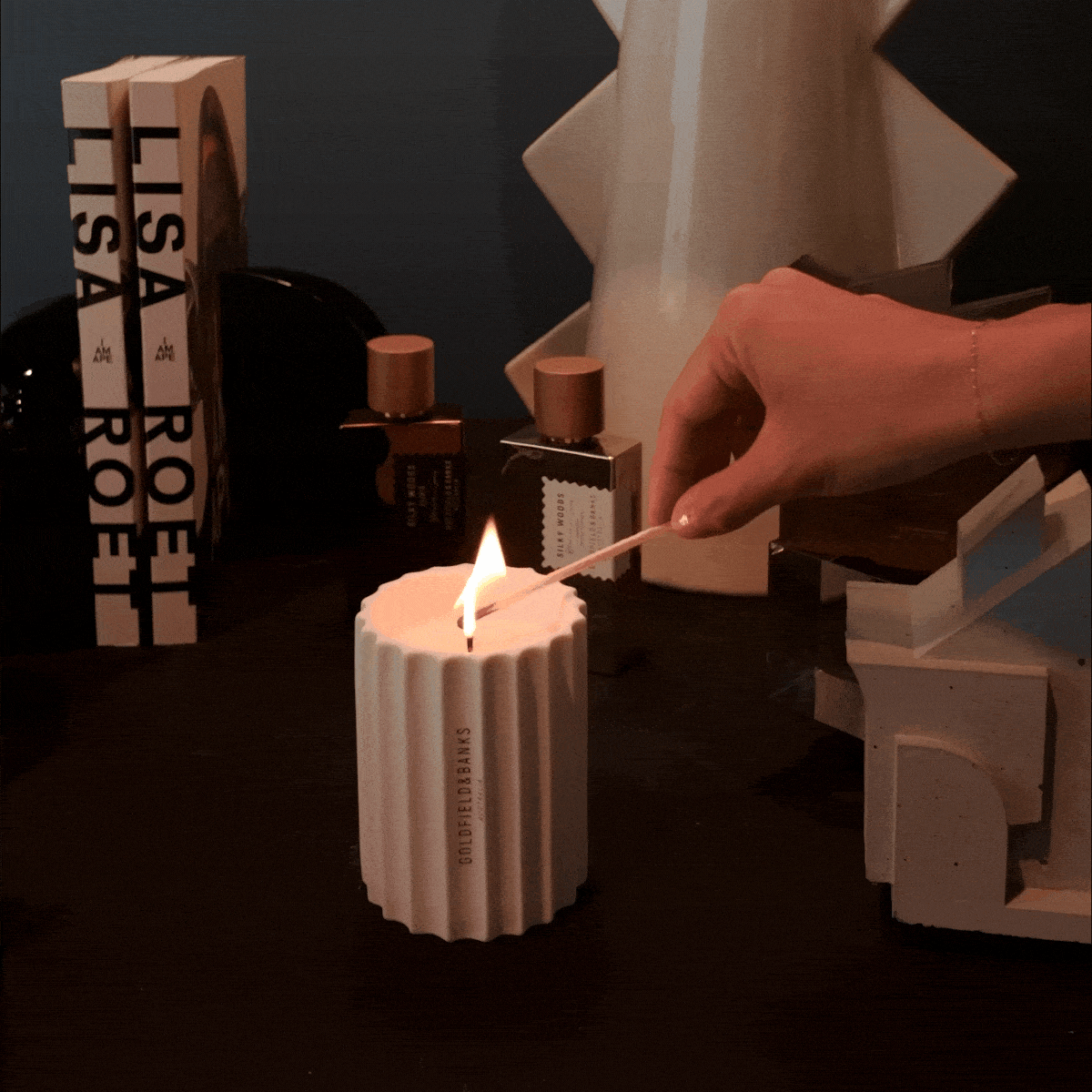 Silky Woods Limited Edition Candle Home Fragrance - Goldfield & Banks